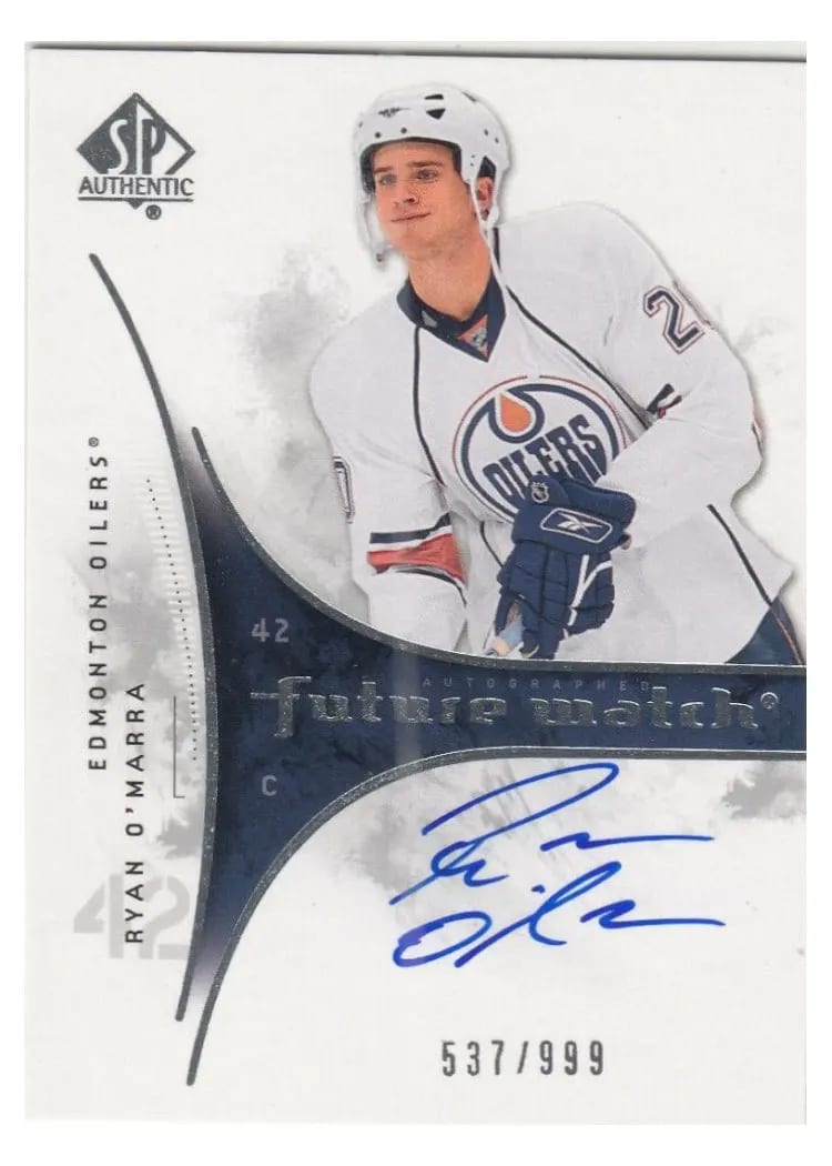 2009 SP Authentic Ryan O'Marra #247 card