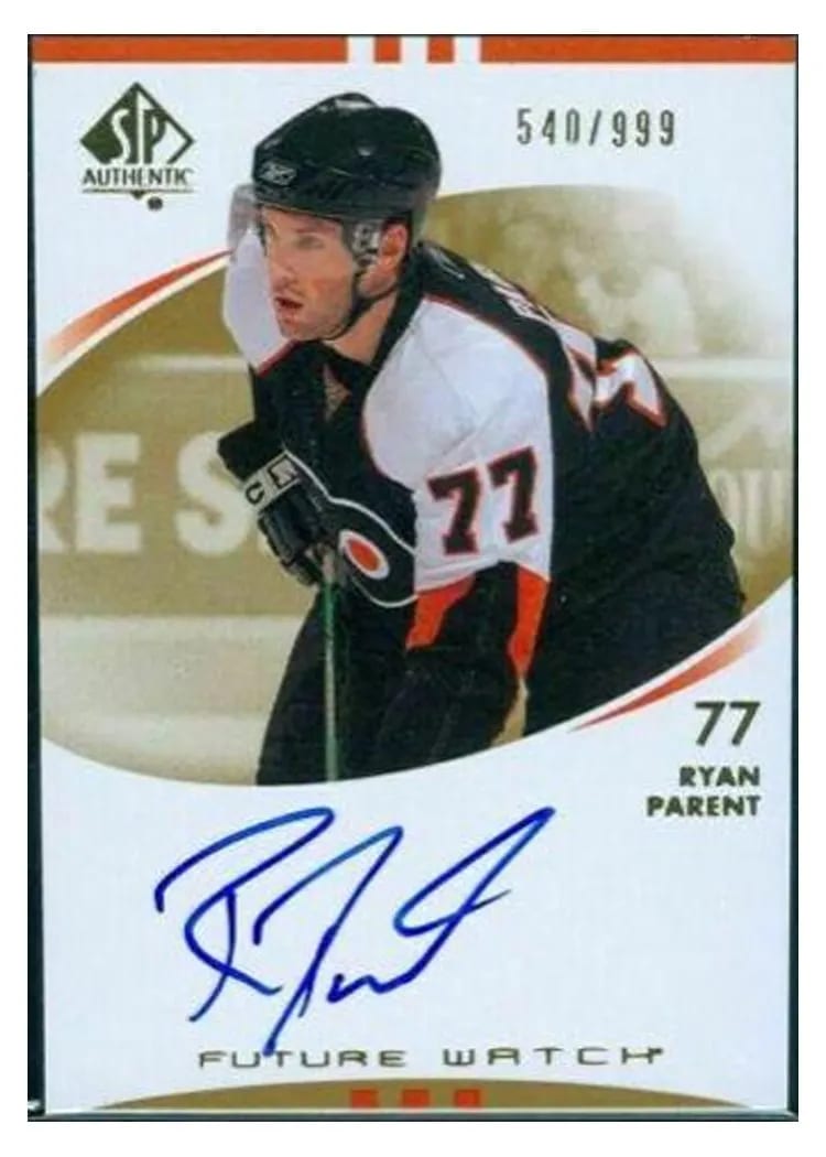 2007 SP Authentic Ryan Parent #236 card