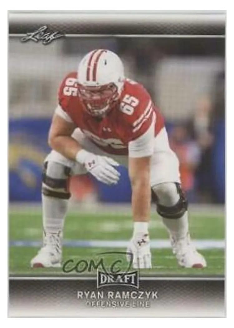 2017 Leaf Draft Ryan Ramczyk #50 card