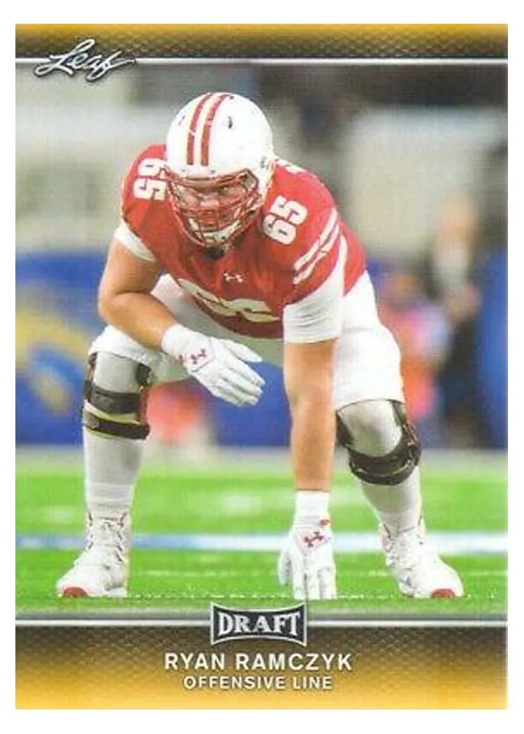 2017 Leaf Draft Ryan Ramczyk #50 card