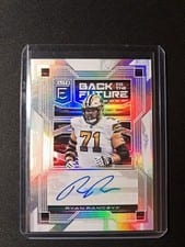 2021 Donruss Elite Back to the Future Signatures Ryan Ramczyk #BF-RR card