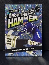 2024-25 Upper Deck Synergy Drop the Hammer! Ryan Reaves #DH-4 card