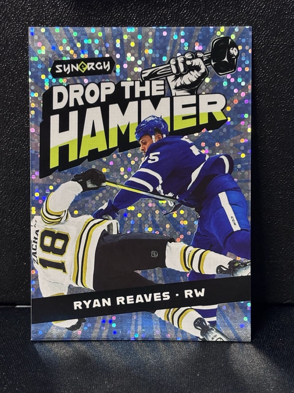 2024-25 Upper Deck Synergy Drop the Hammer! Ryan Reaves #DH-4 card