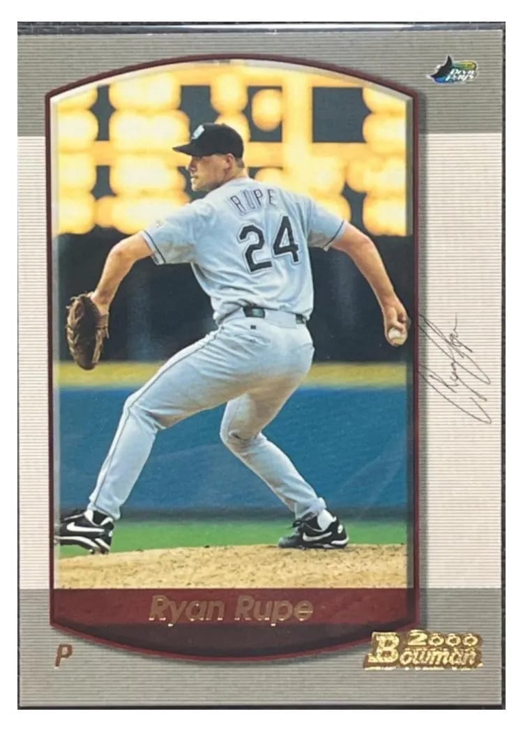 2000 Bowman Ryan Rupe #18 card