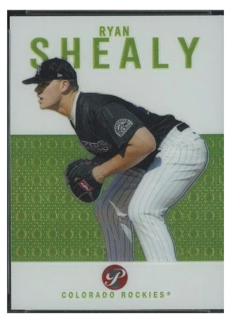 2003 Topps Pristine Ryan Shealy #155 card