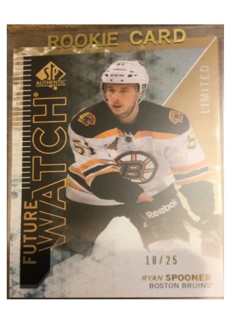 2013 SP Authentic Ryan Spooner #207 card