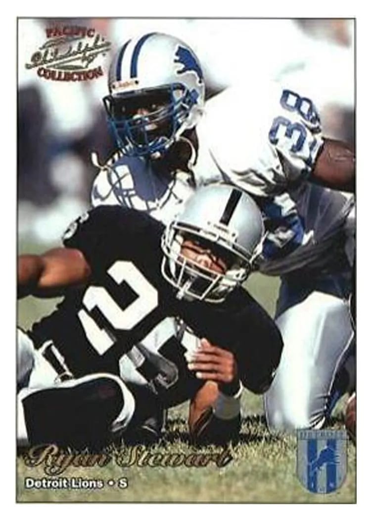 1997 Pacific Philadelphia Ryan Stewart #108 card