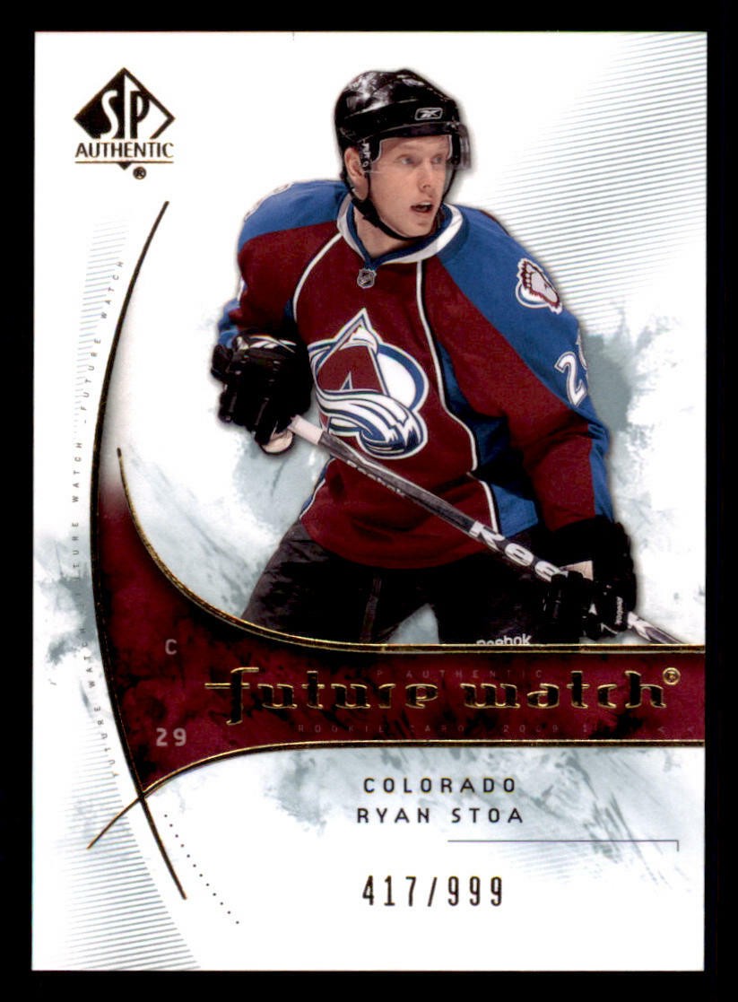 2009 SP Authentic Ryan Stoa #196 card