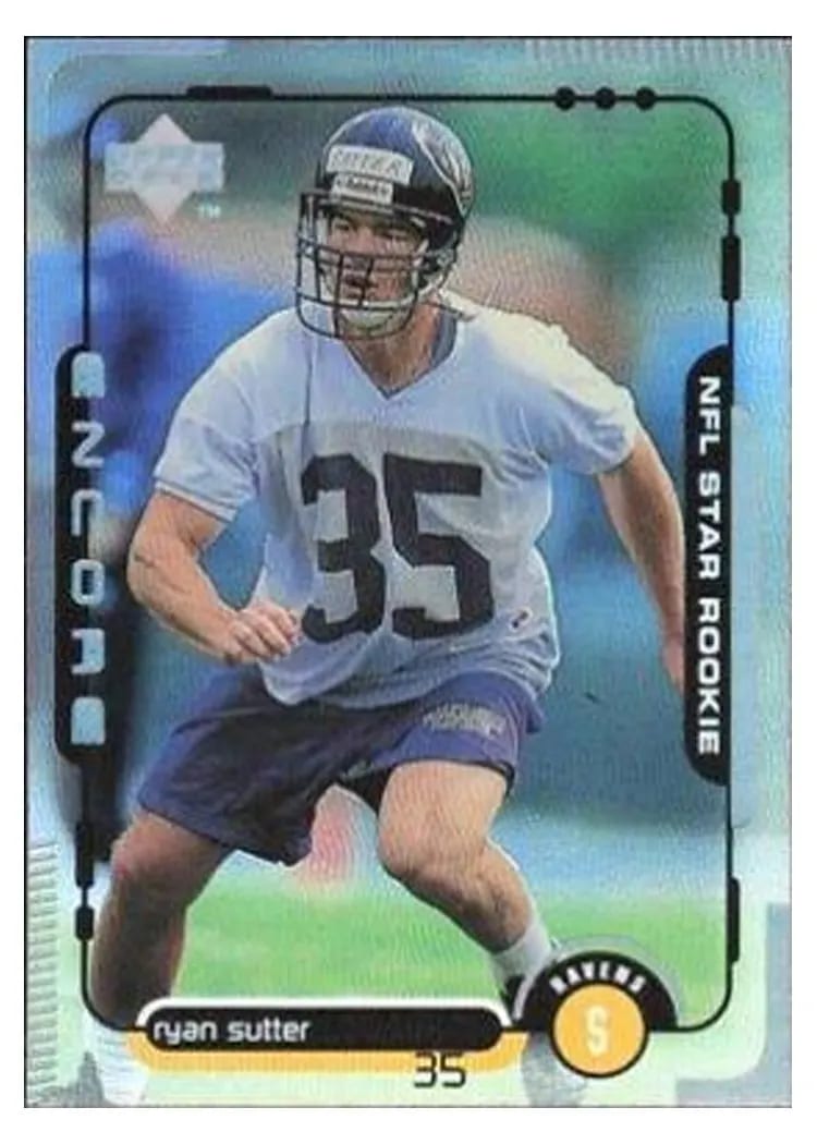 1998 Upper Deck Encore Ryan Sutter #28 card