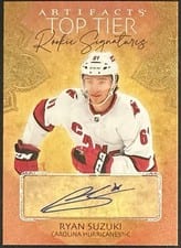 2025-26 Upper Deck Artifacts Top Tier Rookie Signatures Ryan Suzuki #TTR-RS card