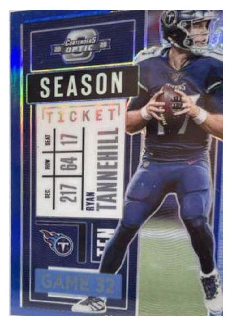 2020 Panini Contenders Optic Base Set Ryan Tannehill #57 card