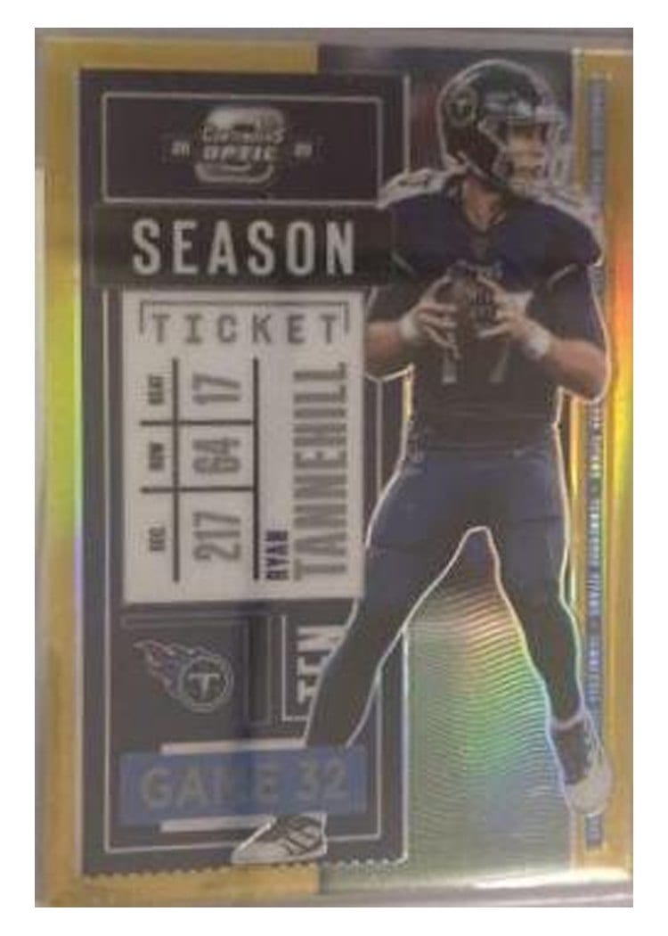 2020 Panini Contenders Optic Base Set Ryan Tannehill #57 card