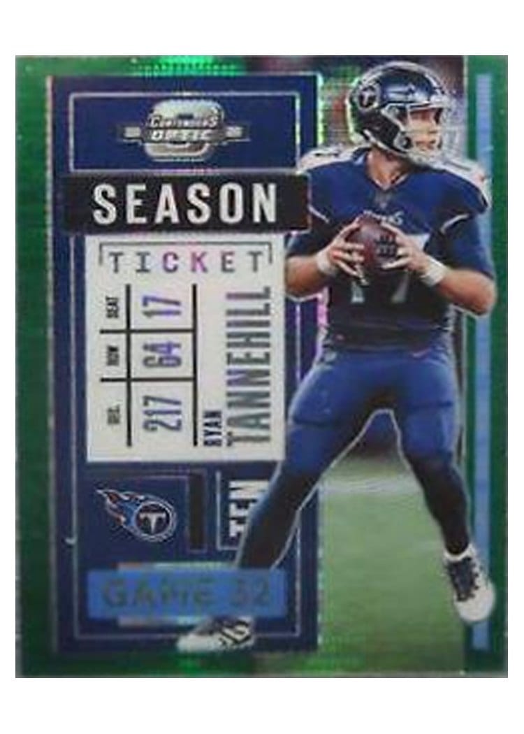 2020 Panini Contenders Optic Base Set Ryan Tannehill #57 card