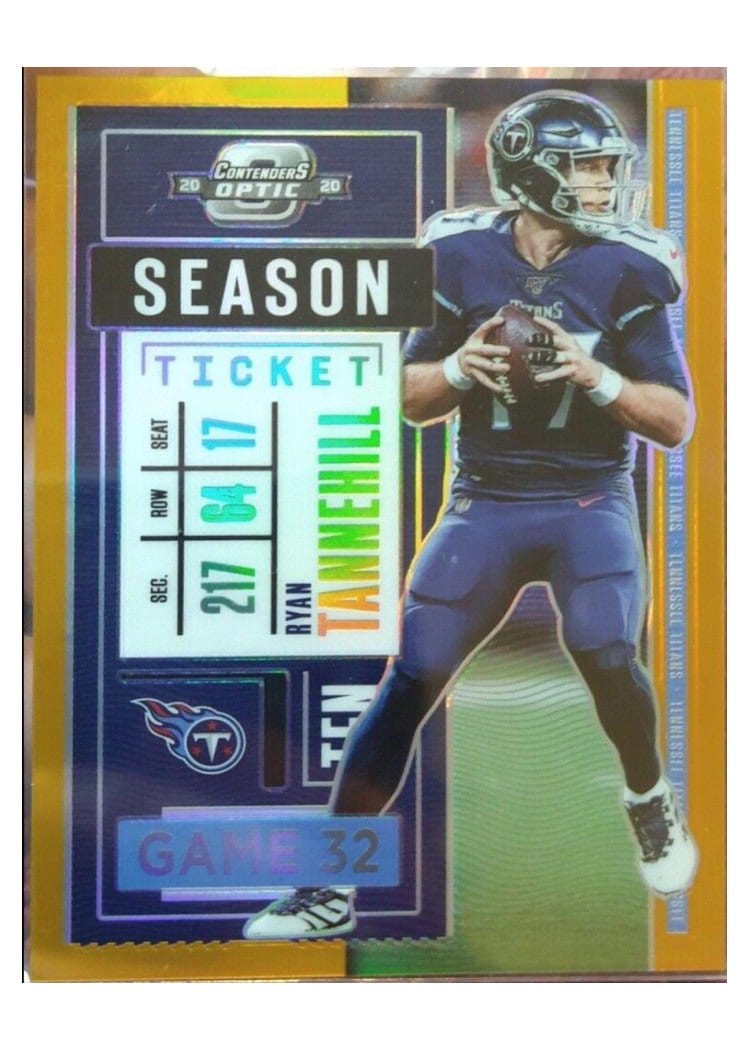 2020 Panini Contenders Optic Base Set Ryan Tannehill #57 card