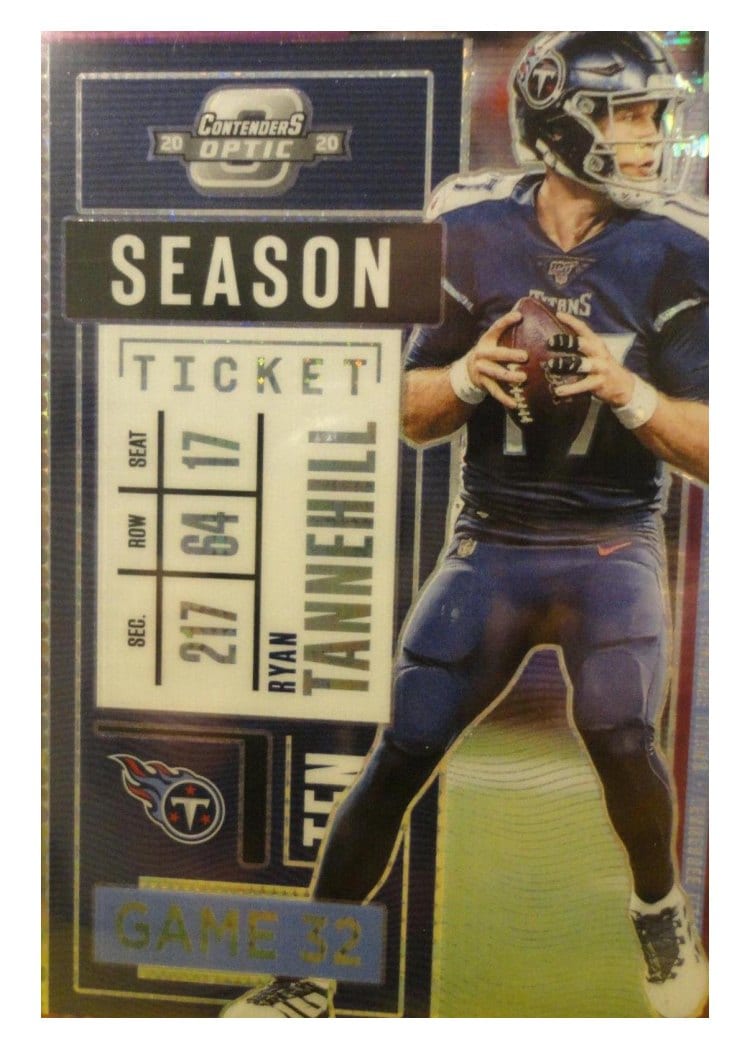 2020 Panini Contenders Optic Base Set Ryan Tannehill #57 card