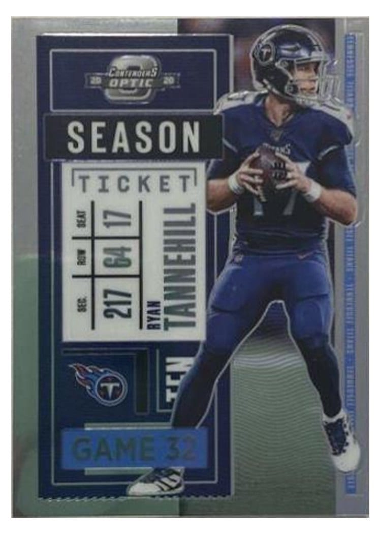 2020 Panini Contenders Optic Base Set Ryan Tannehill #57 card