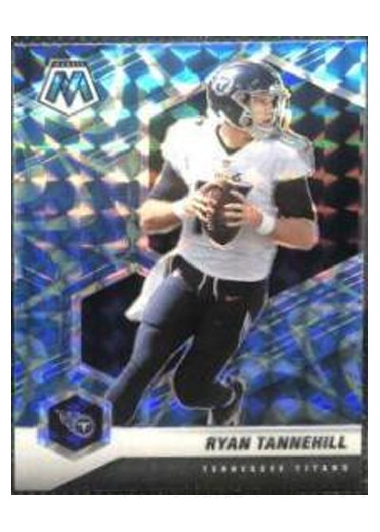 2021 Panini Mosaic Base Set Ryan Tannehill Reactive Blue Mosaic #193 card