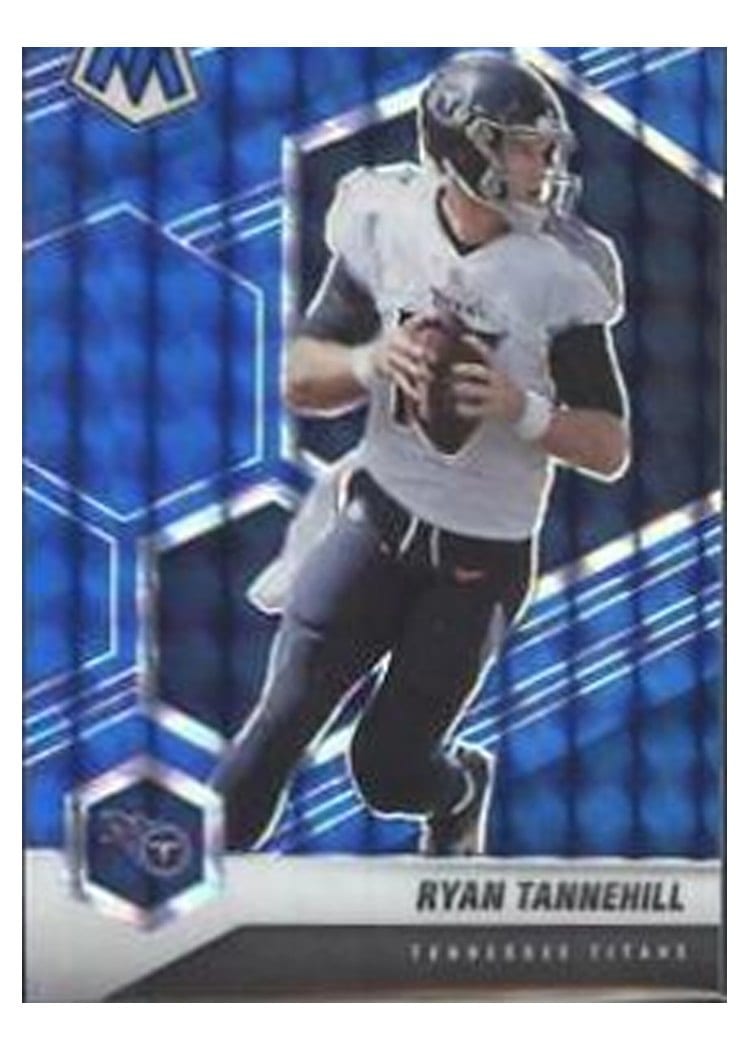 2021 Panini Mosaic Base Set Ryan Tannehill Blue Mosaic #193 card