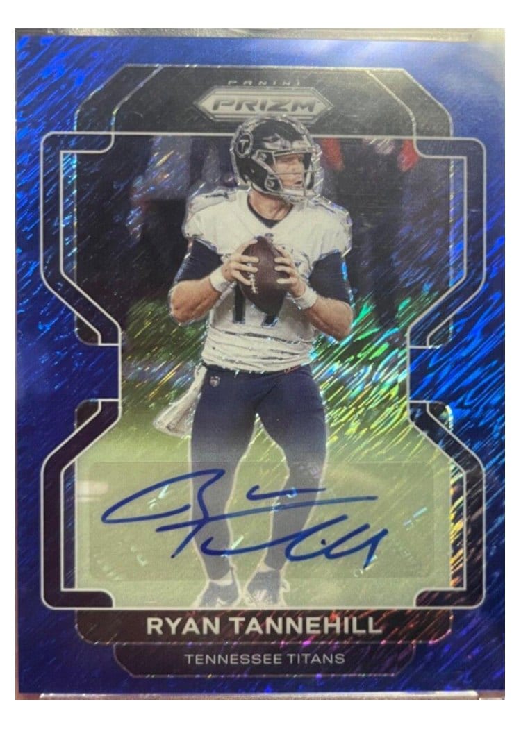 2021 Panini Prizm Base Set Ryan Tannehill #3 card