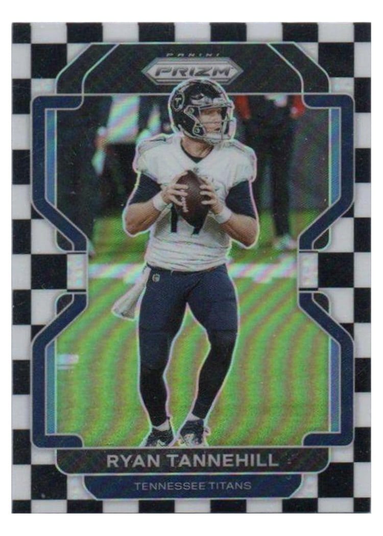 2021 Panini Prizm Base Set Ryan Tannehill #3 card