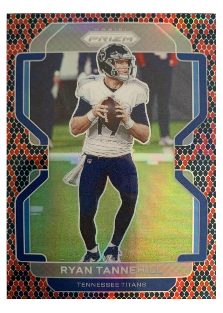 2021 Panini Prizm Base Set Ryan Tannehill #3 card