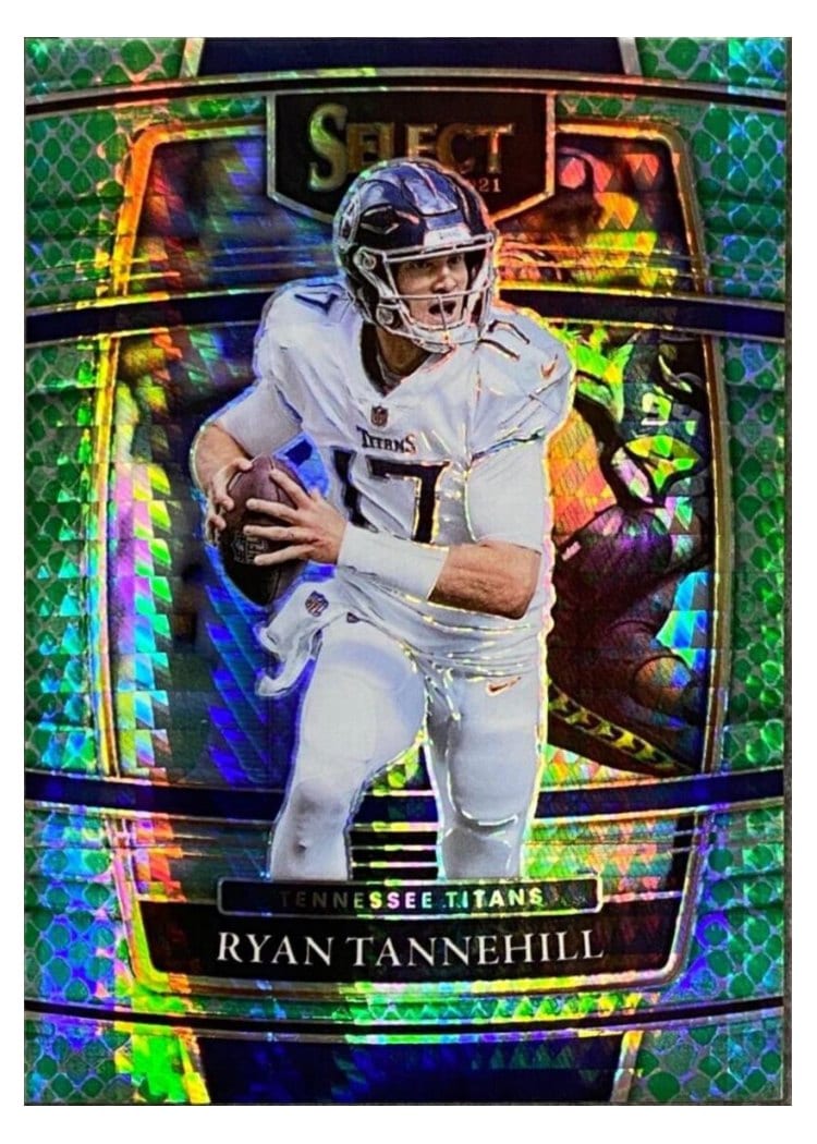 2021 Panini Select Base Set Ryan Tannehill #33 card