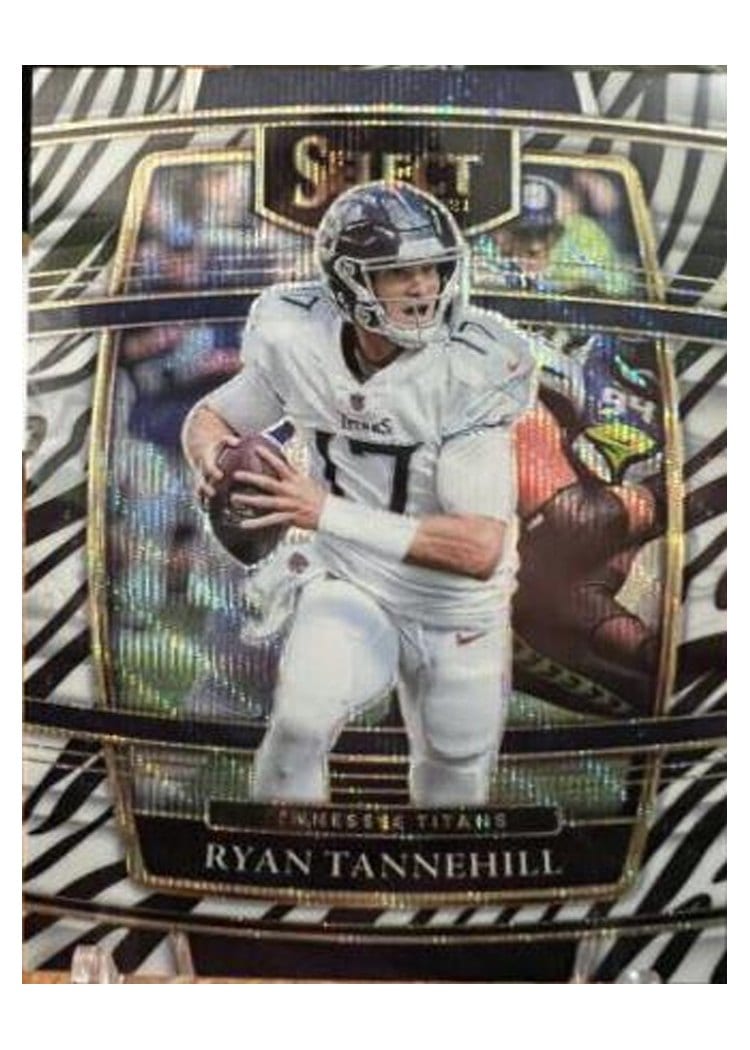 2021 Panini Select Base Set Ryan Tannehill #33 card