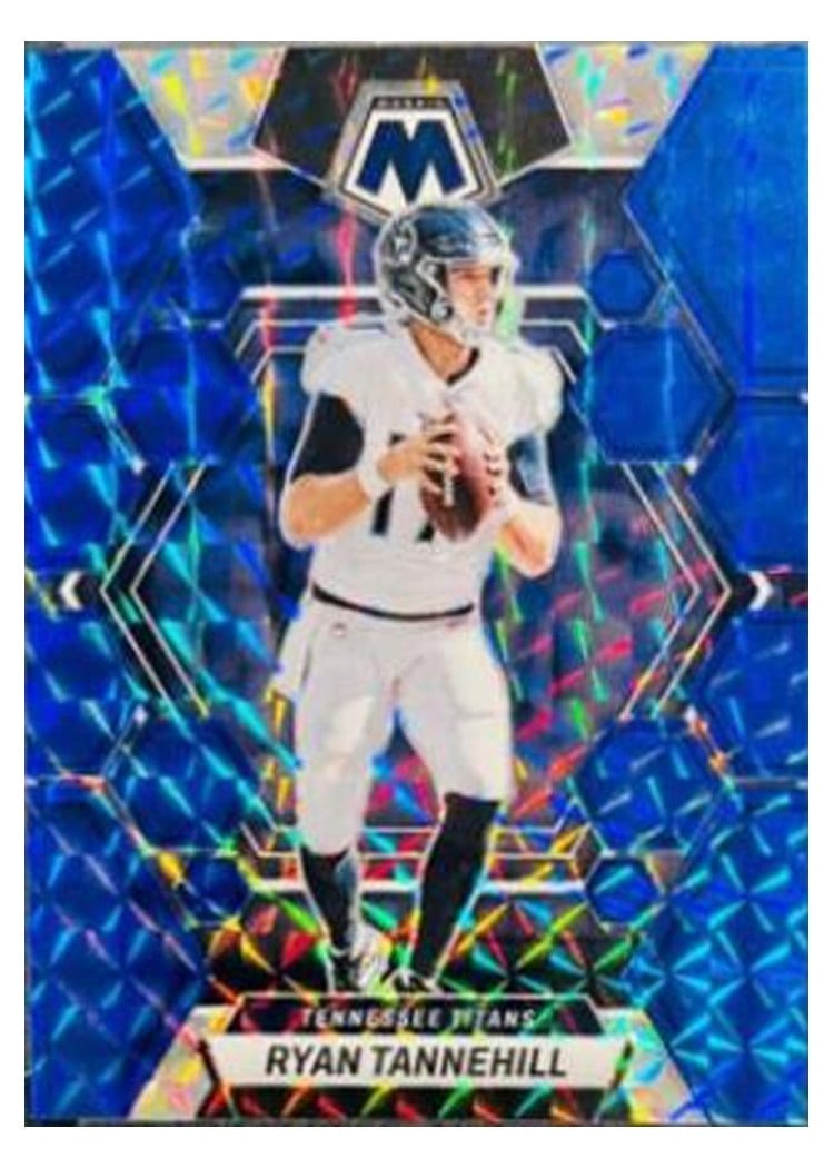 2023 Panini Mosaic Base Set Ryan Tannehill Blue #236 card