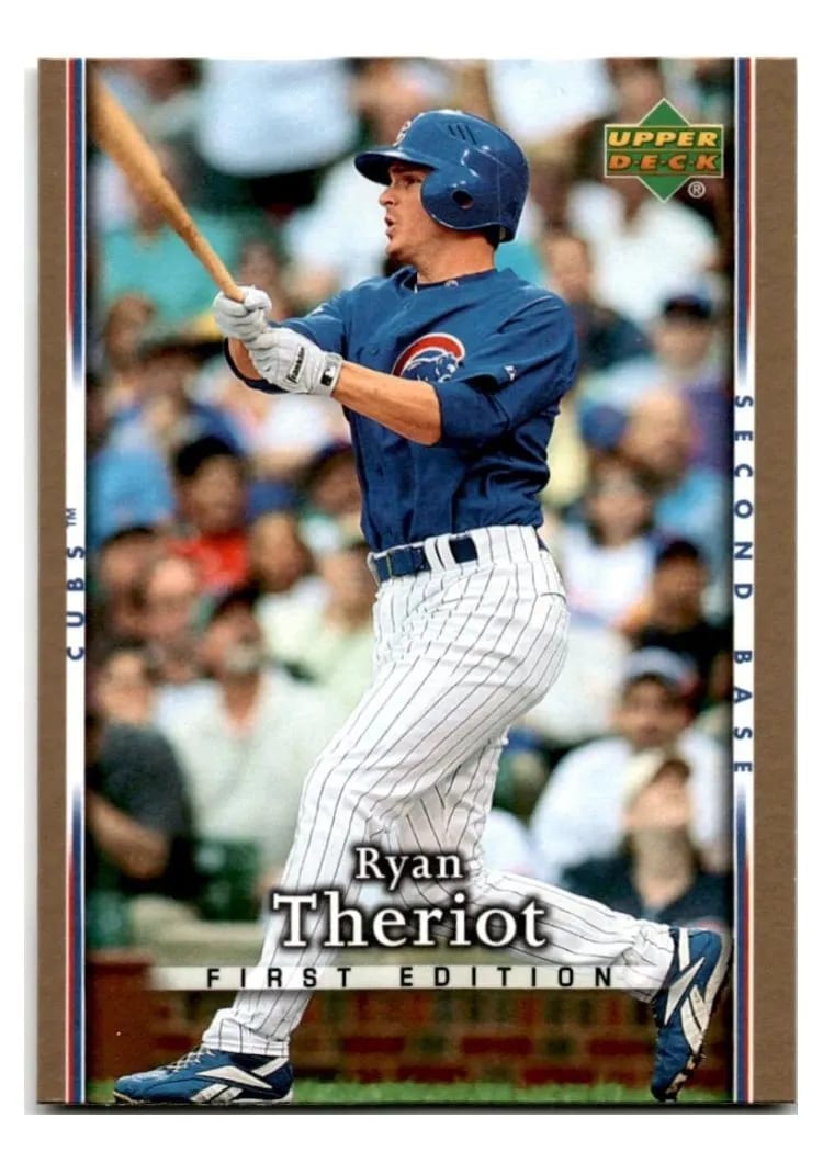 2007 Upper Deck First Edition Ryan Theriot #186 card