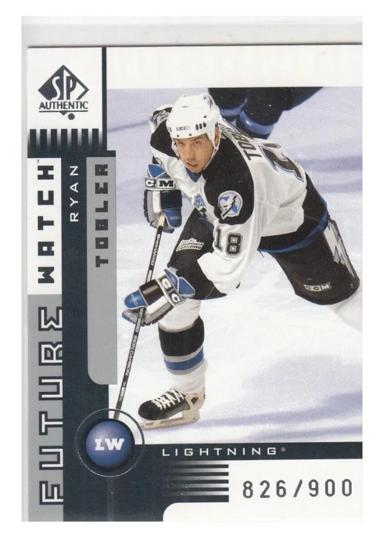 2001 SP Authentic Ryan Tobler #173 card