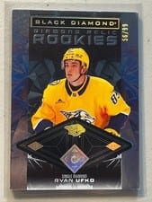 2025-26 Upper Deck Black Diamond Base Diamond Relic Rookies Ryan Ufko #BDR-RU card