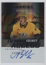 2025-26 Upper Deck Credentials Debut Ticket Access Autographs Ryan Ufko #DTA-RU card