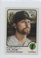 2022 Topps Heritage Mini Ryan Vilade #112 card