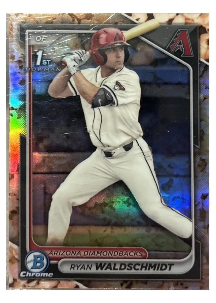 2024 Bowman Draft Chrome Ryan Waldschmidt #BDC-18 card