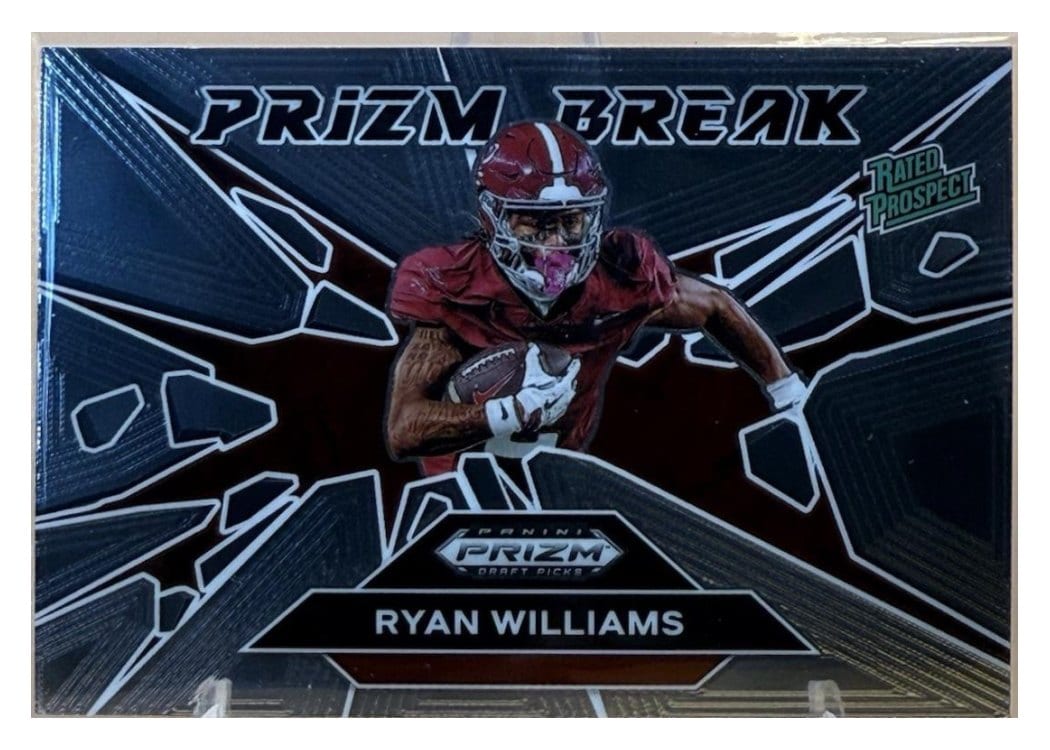 2025 Panini Prizm Draft Picks Prizm Break Ryan Williams #4 card