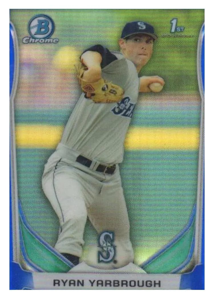 2014 Bowman Draft Picks Ryan Yarbrough #CDP105 card