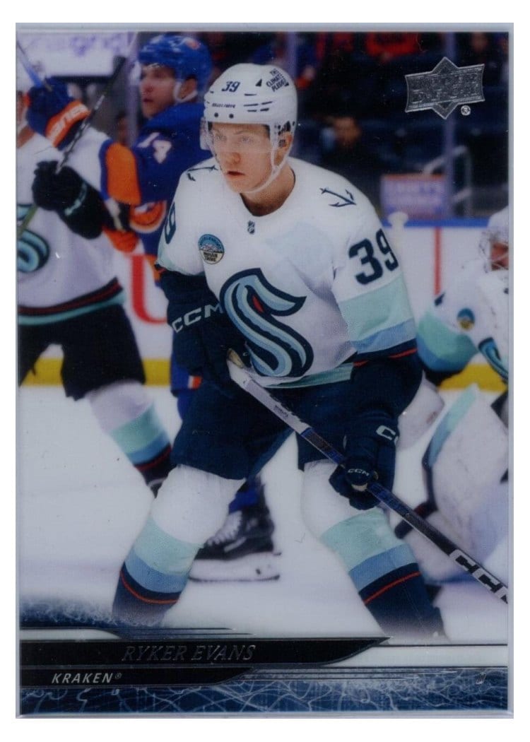 2024-25 Upper Deck Base Set Ryker Evans #396 card