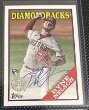 2023 Topps Update 1988 Topps Baseball Autographs Ryne Nelson #88BA-RN card