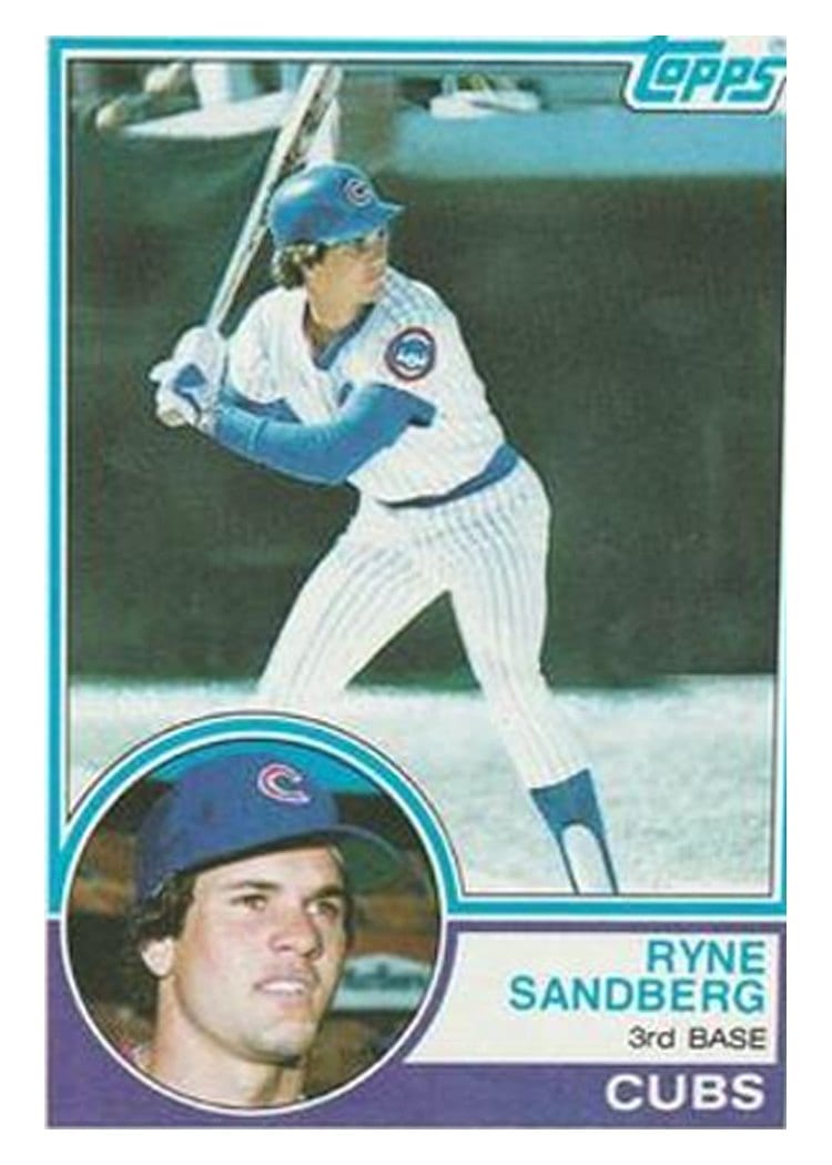 1983 Topps Base Set Ryne Sandberg #83 card