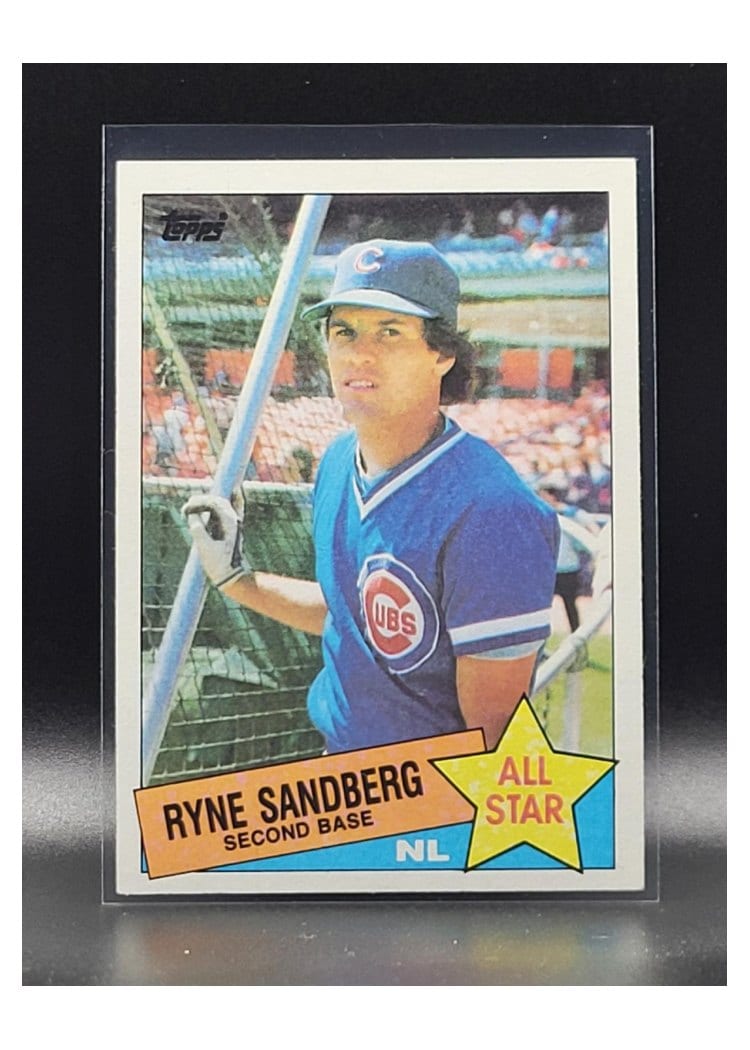 1985 Topps Ryne Sandberg #713 card
