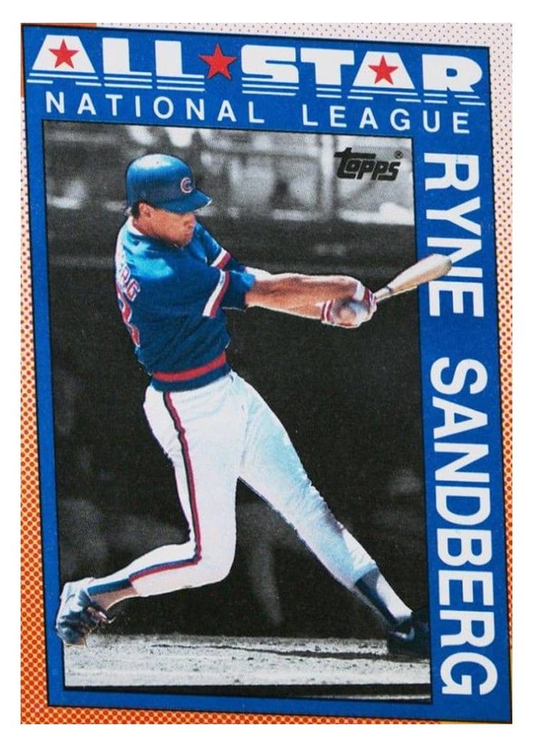 1990 Topps Base Set Ryne Sandberg #398 card
