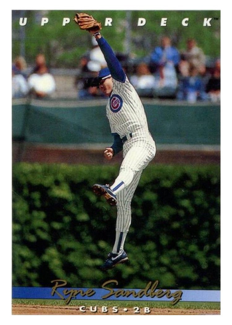 1993 Upper Deck Base Set Ryne Sandberg #175 card