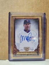 2023 Topps Gilded Collection Gallery of Gold Autographs Ryne Sandberg #GOG-RS card