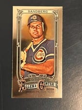 Ryne Sandberg 2025 Topps Allen & Ginter Mini Chrome card