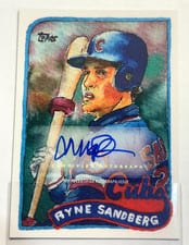 2025 Topps Shoebox Treasures Base Autographs Ryne Sandberg #73A