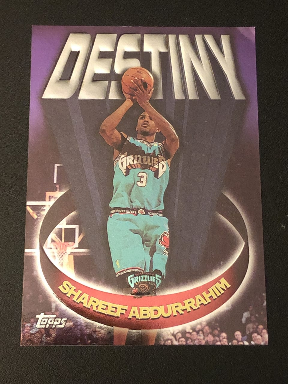 1997 Topps Chrome Destiny S. Abdur-Rahim #D13 card