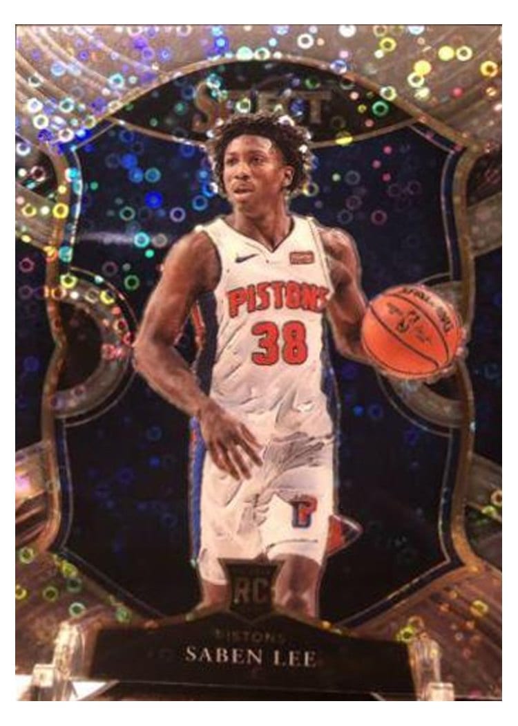 2020-21 Panini Select Base Set Saben Lee Disco Prizm #97 card