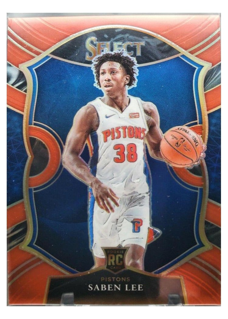 2020-21 Panini Select Base Set Saben Lee Red Prizm #97 card