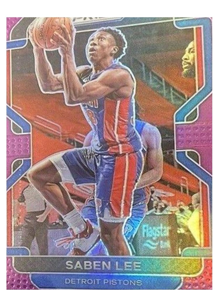2021-22 Panini Prizm Base Set Saben Lee #205 card