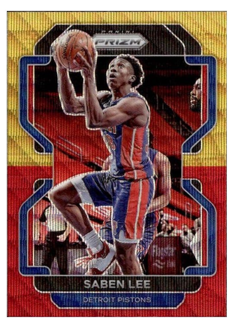 2021-22 Panini Prizm Base Set Saben Lee #205 card